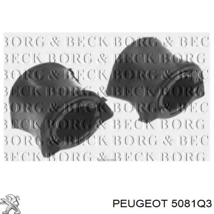 Стабілізатор передній стійкості Peugeot/Citroen 5081Q3 ціна, від 91.39 USD