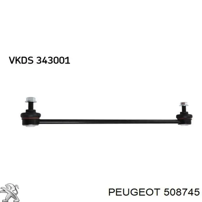 508745 Peugeot/Citroen стійка стабілізатора переднього