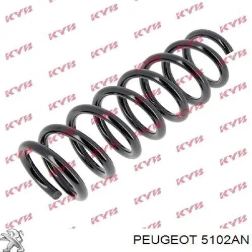 Пружина задня Peugeot/Citroen 5102AN ціна, від 38.81 USD
