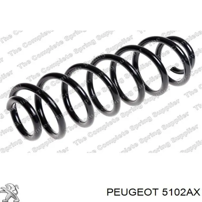 Пружина задня Peugeot/Citroen 5102AX ціна, від 32.82 USD