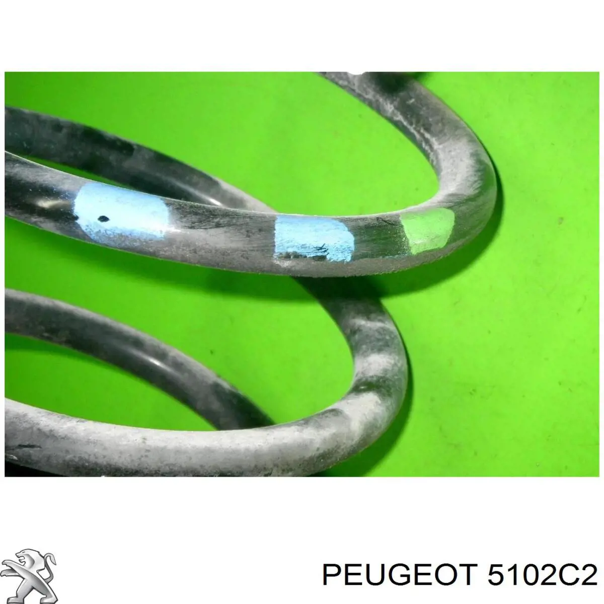 5102C2 Peugeot/Citroen пружина задня