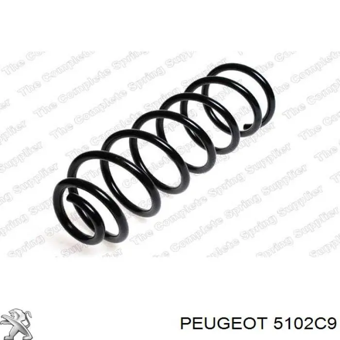 Пружина задня Peugeot/Citroen 5102C9 ціна, від 39.82 USD