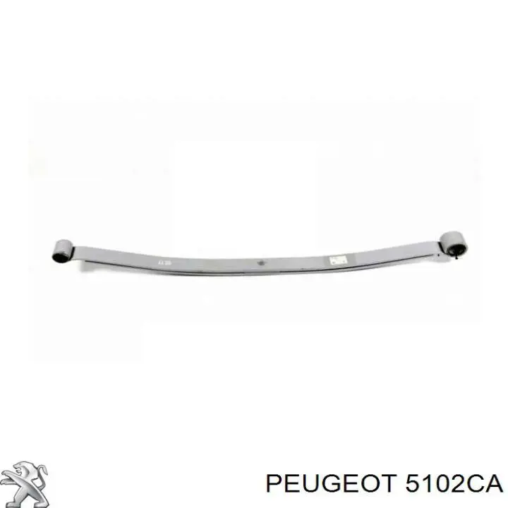 5102CA Peugeot/Citroen ресора задня
