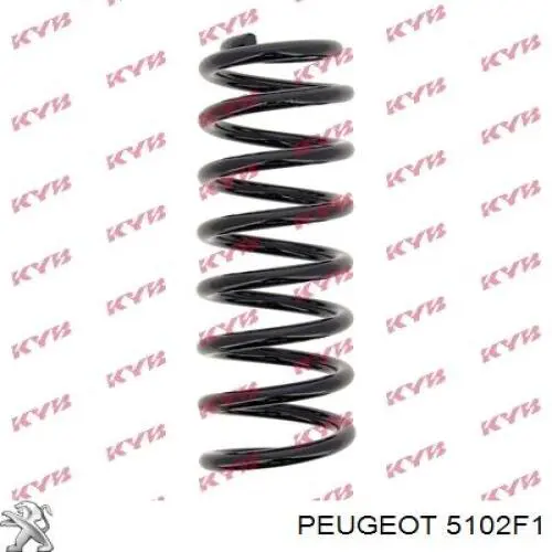 Купити 5102F1 Peugeot/Citroen Задні пружини