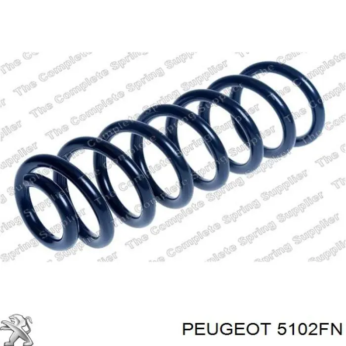 Купити 5102FN Peugeot/Citroen Задні пружини