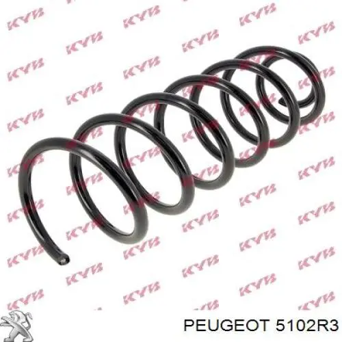 Пружина задня Peugeot/Citroen 5102R3 ціна, від 26.89 USD