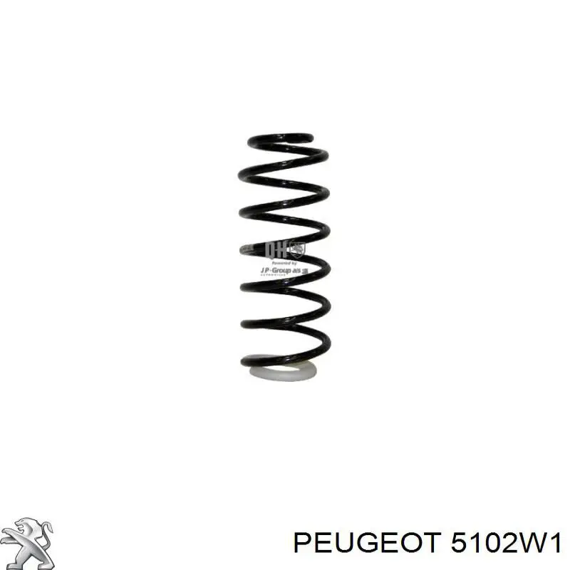 Купити 5102W1 Peugeot/Citroen Задні пружини