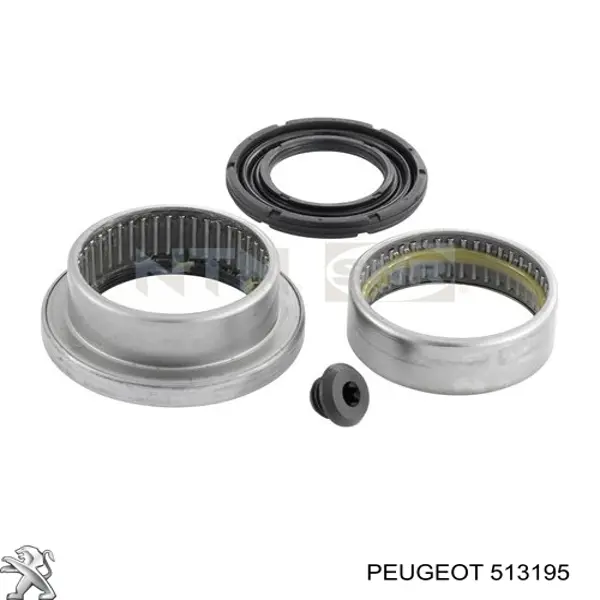 Голчастий підшипник задньої балки Peugeot/Citroen 513195