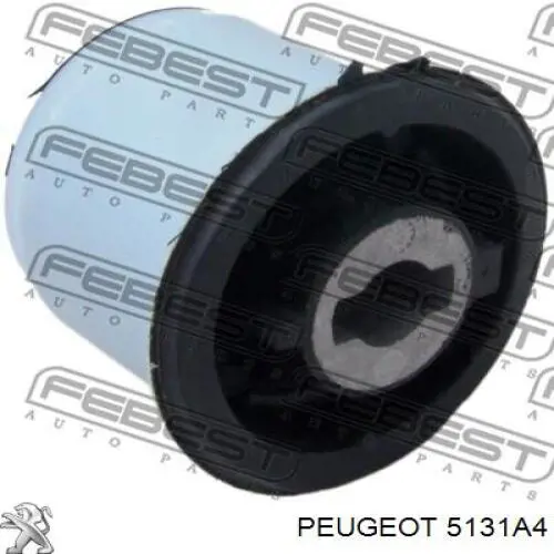 5131A4 Peugeot/Citroen сайлентблок задньої балки/підрамника