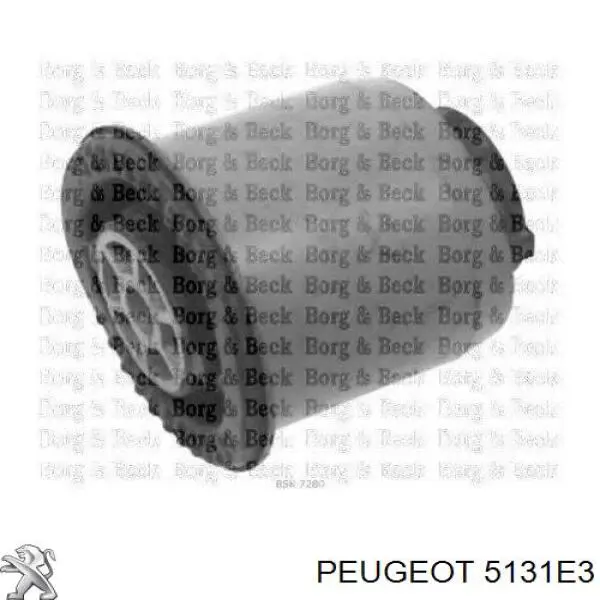 Купити 5131E3 Peugeot/Citroen Сайлентблок задньої балки