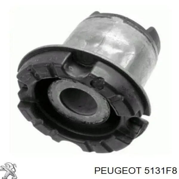 5131F8 Peugeot/Citroen сайлентблок задньої балки/підрамника