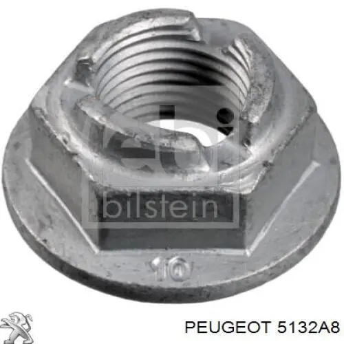 Болт/гайка кріплення Peugeot/Citroen 5132A8 ціна, від 2.11 USD