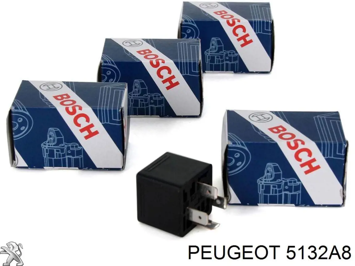 Купити 5132A8 Peugeot/Citroen Болт/гайка кріплення