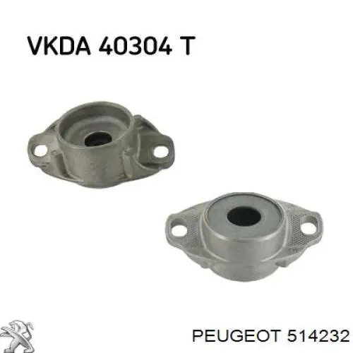 Опора амортизатора заднього Peugeot/Citroen 514232 ціна, від 11.32 USD