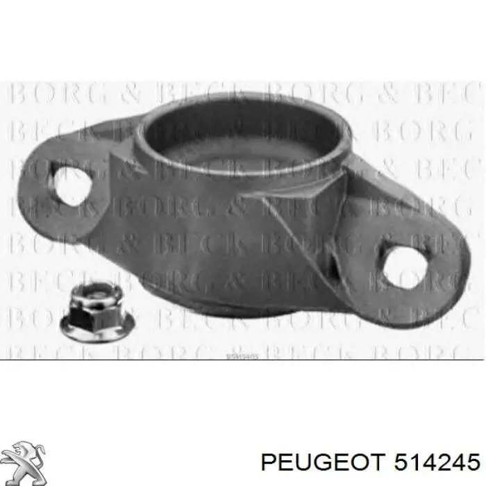 514245 Peugeot/Citroen опора амортизатора заднього
