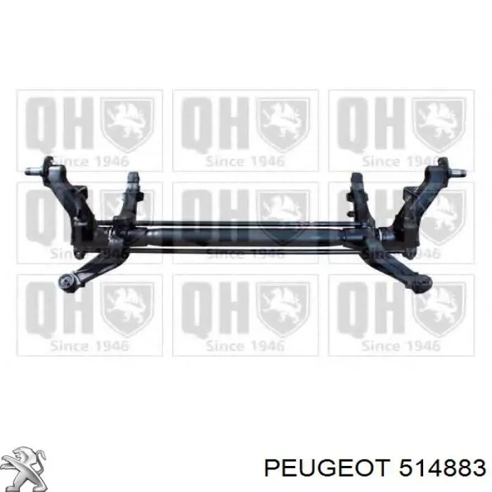 Купити 514883 Peugeot/Citroen Балка задньої підвіски, підрамник
