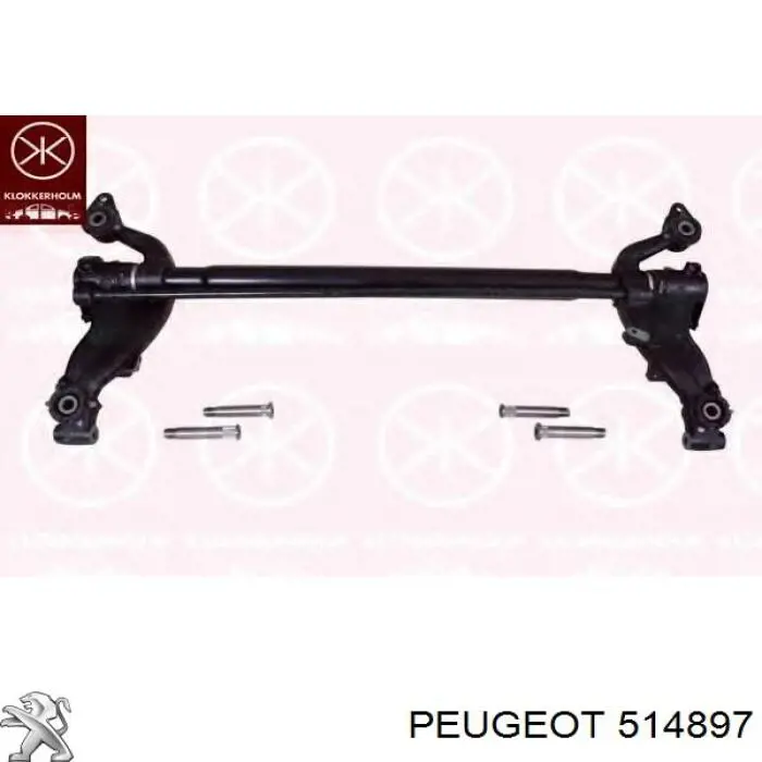 Балка задньої підвіски поперечна Peugeot/Citroen 514897 ціна, від 152.03 USD