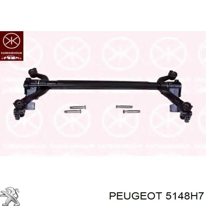 Балка задньої підвіски поперечна Peugeot/Citroen 5148H7 ціна, від  USD