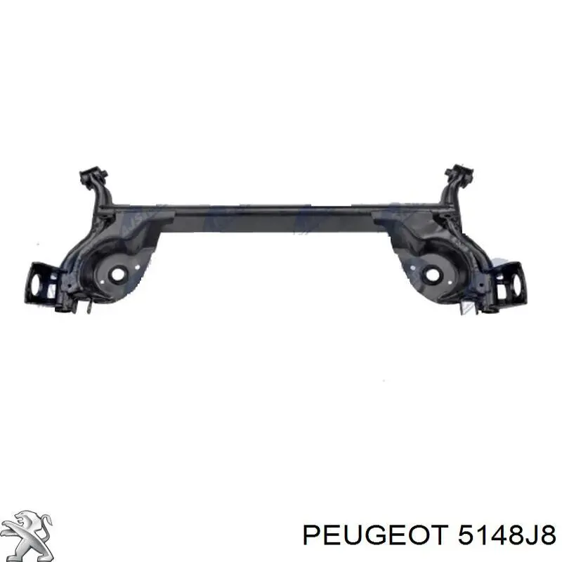 Балка задньої підвіски поперечна Peugeot/Citroen 5148J8 ціна, від  USD