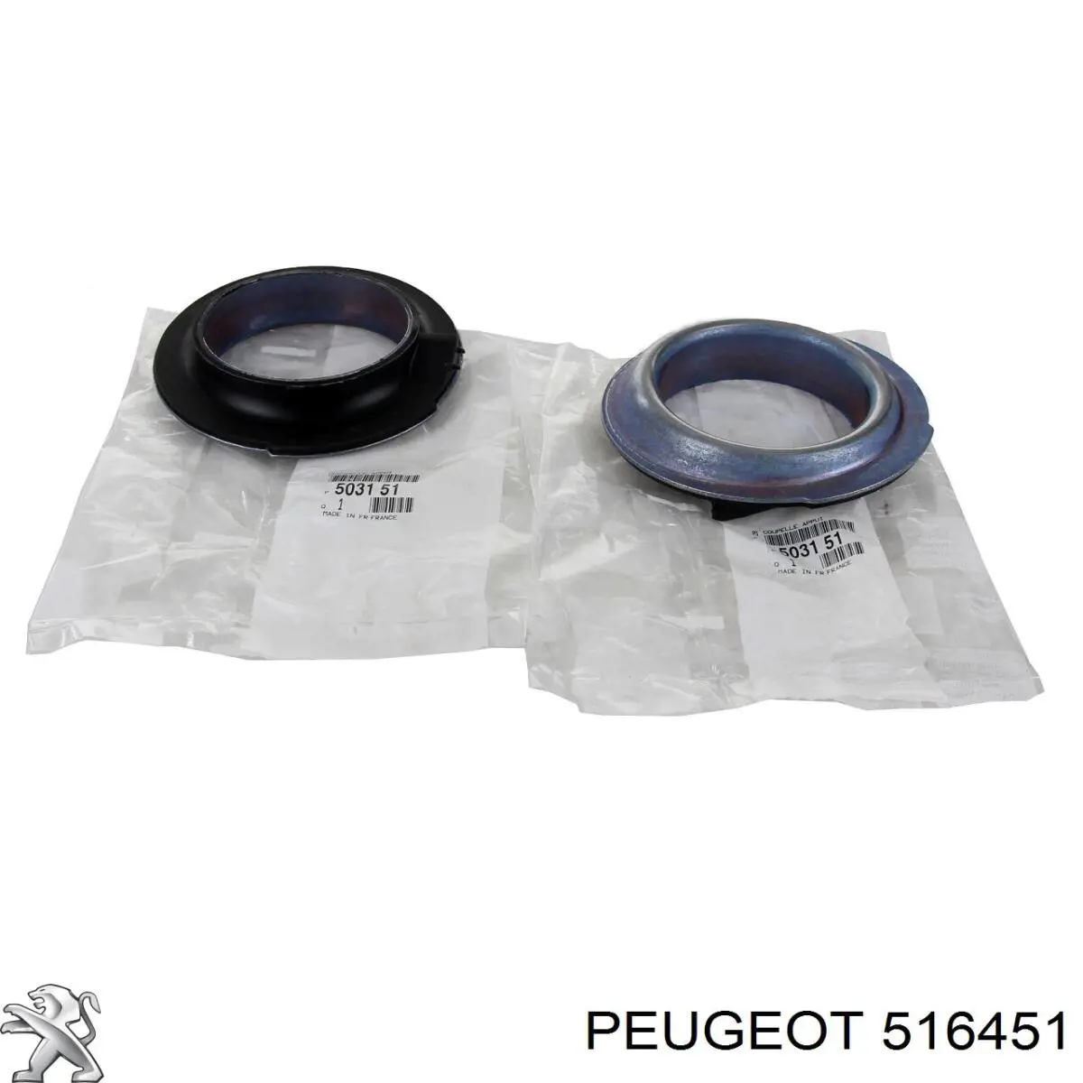 Купити 516451 Peugeot/Citroen Опора амортизатора заднього