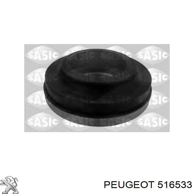516533 Peugeot/Citroen подушка (опора пружини задньої, верхня)
