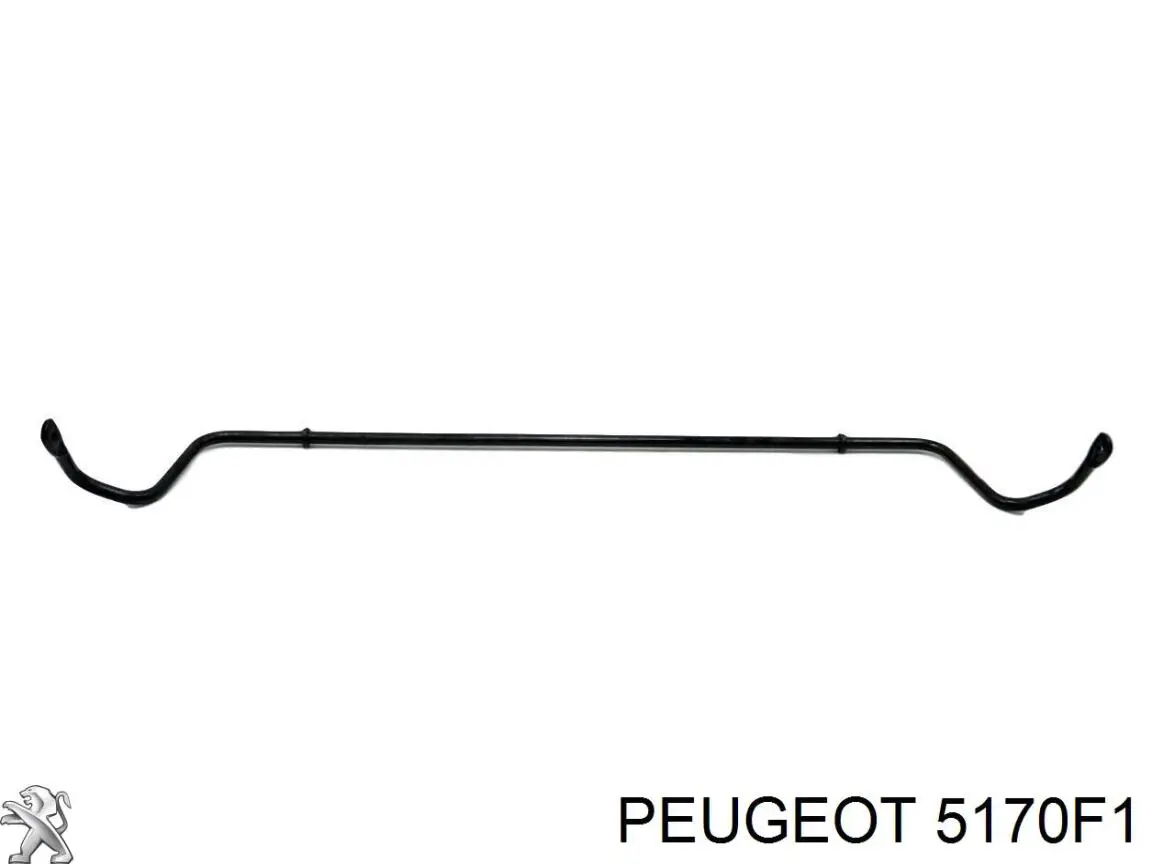 Купити 5170F1 Peugeot/Citroen Тяга поперечна реактивна задньої підвіски