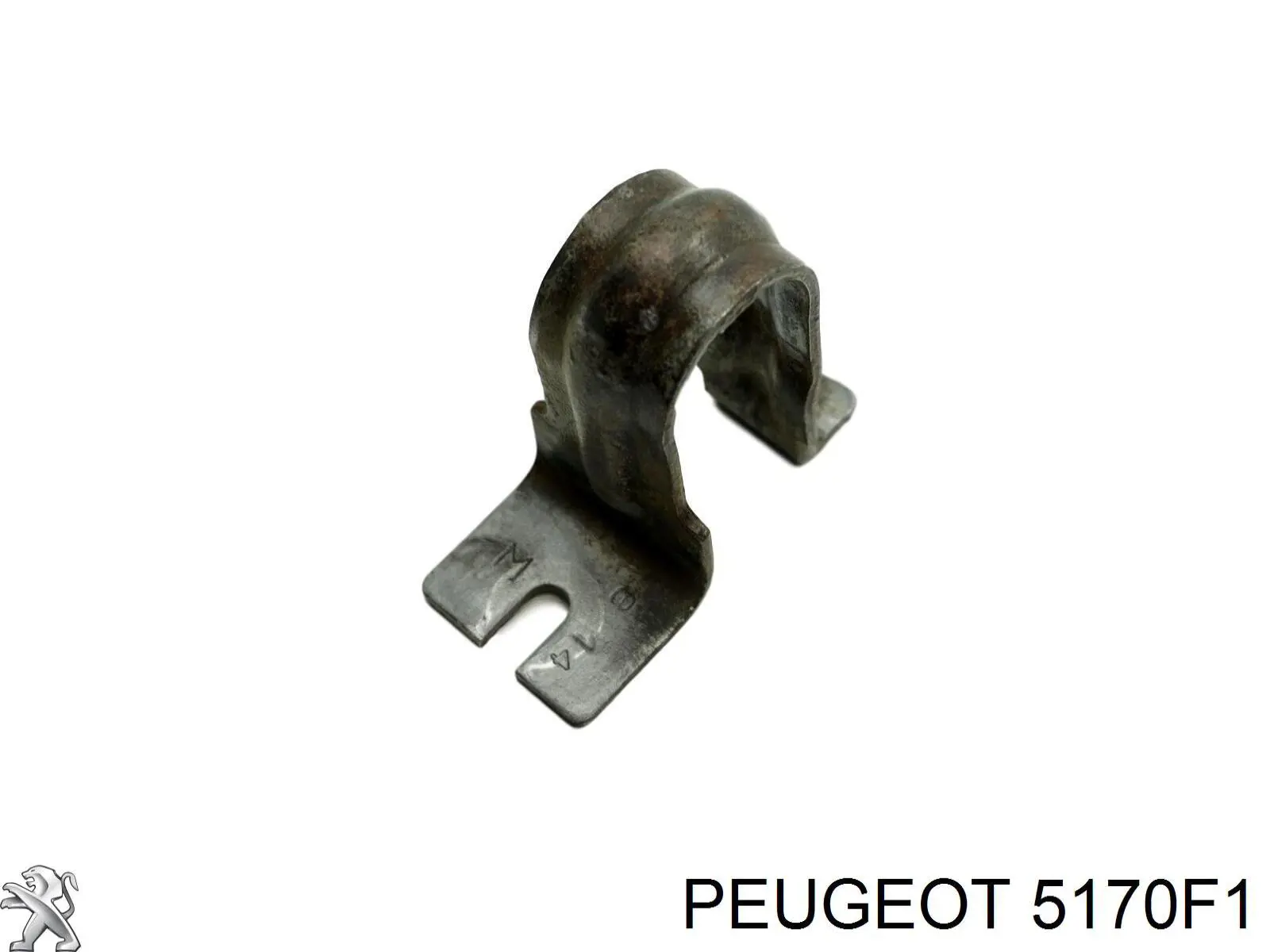 Тяга поперечна реактивна задньої підвіски 5170F1 Peugeot/Citroen