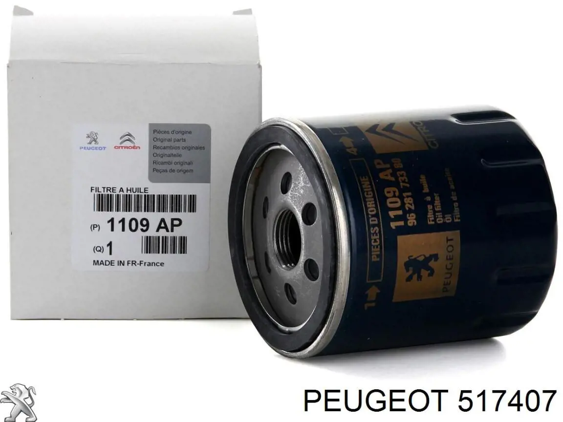 Сайлентблок підрамника задній Peugeot/Citroen 517405