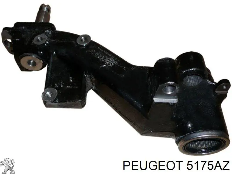 Важіль задньої підвіски нижній, правий Peugeot 206 (2D) (Пежо 206)