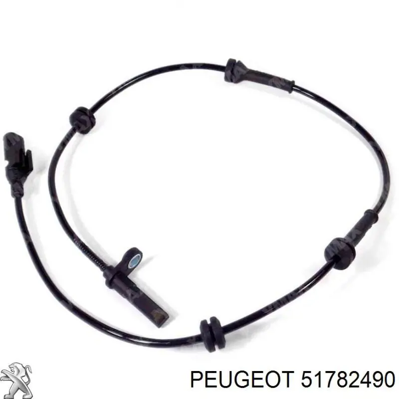 51782490 Peugeot/Citroen датчик абс (abs задній, правий)