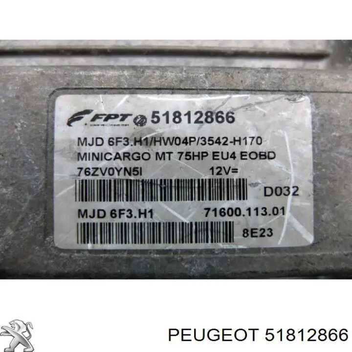  51812866 Peugeot/Citroen