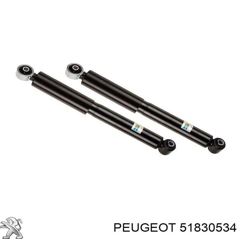 51830534 Peugeot/Citroen амортизатор задній