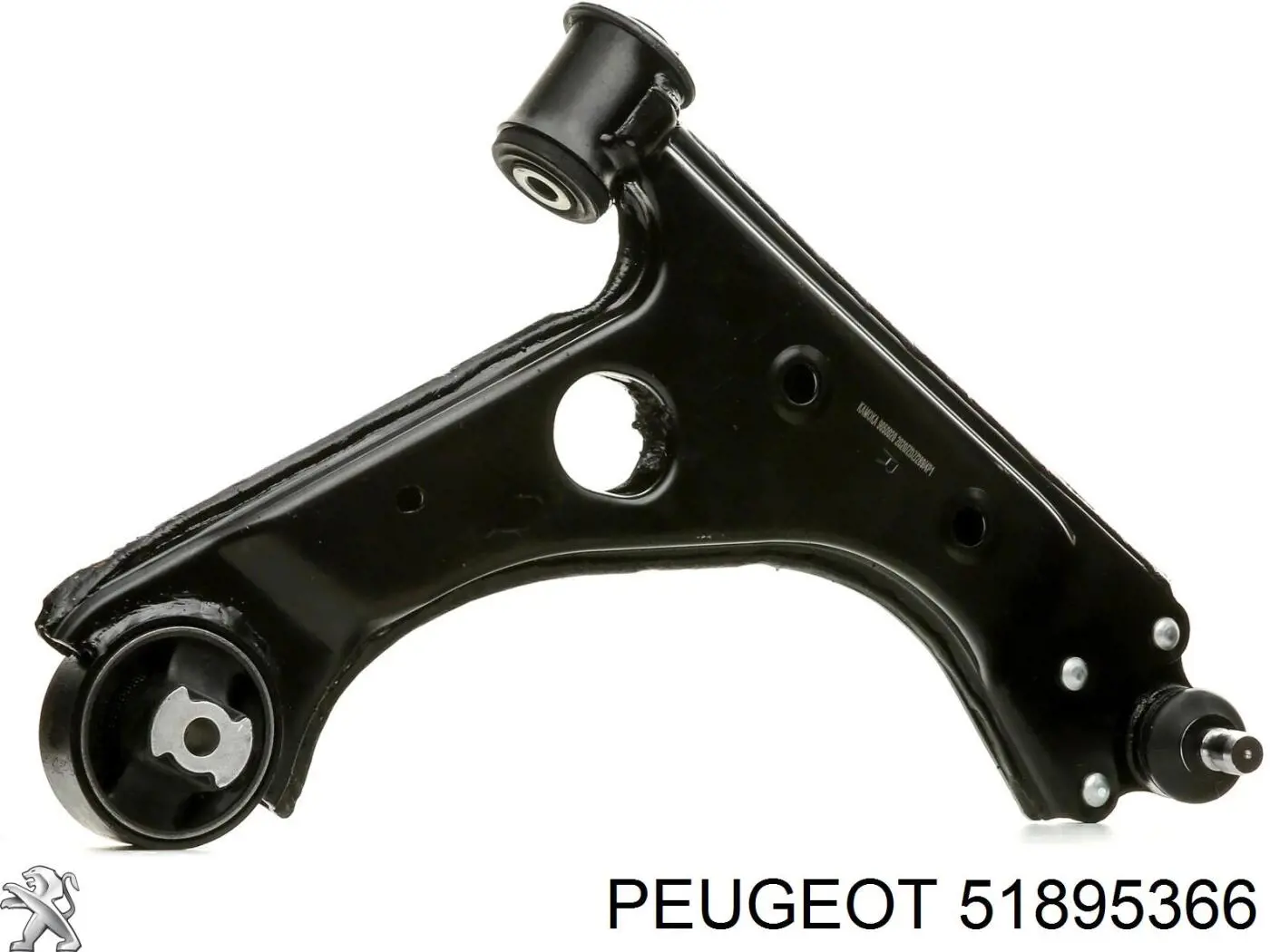 51895366 Peugeot/Citroen важіль передньої підвіски нижній, правий