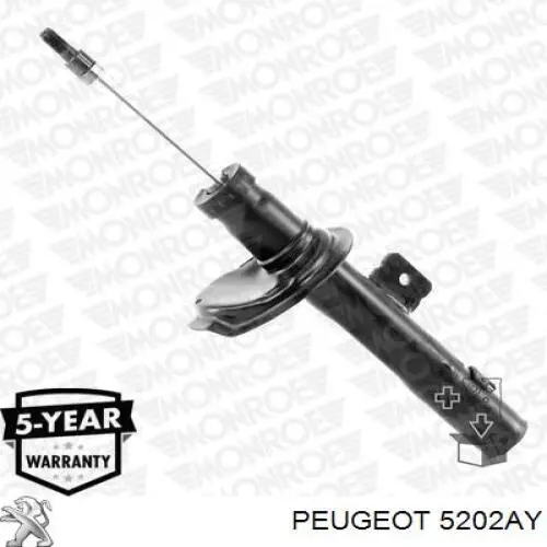 Стійка передня права Peugeot/Citroen 5202AY