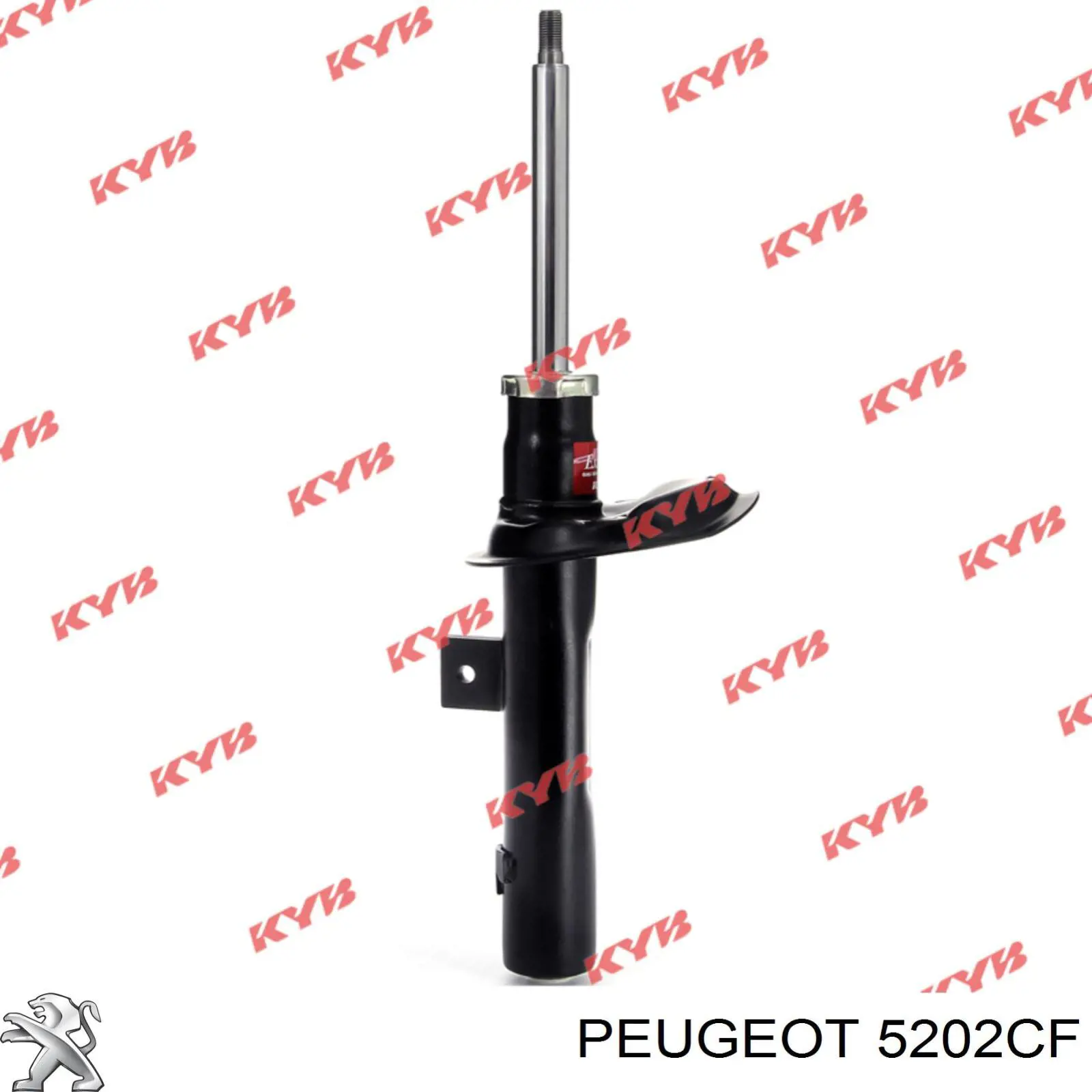 Амортизатор передньої підвіски, лівий Peugeot/Citroen 5202CF ціна, від 43.46 USD
