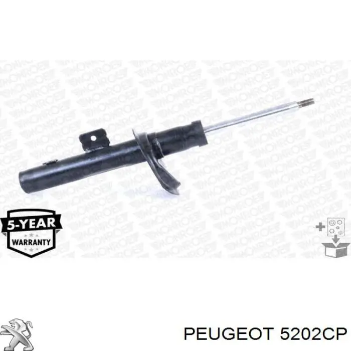 Амортизатор передній, правий Peugeot/Citroen 5202CP ціна, від 33.63 USD