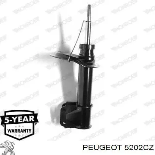 Амортизатор передній, правий Peugeot/Citroen 5202CZ ціна, від 38.52 USD