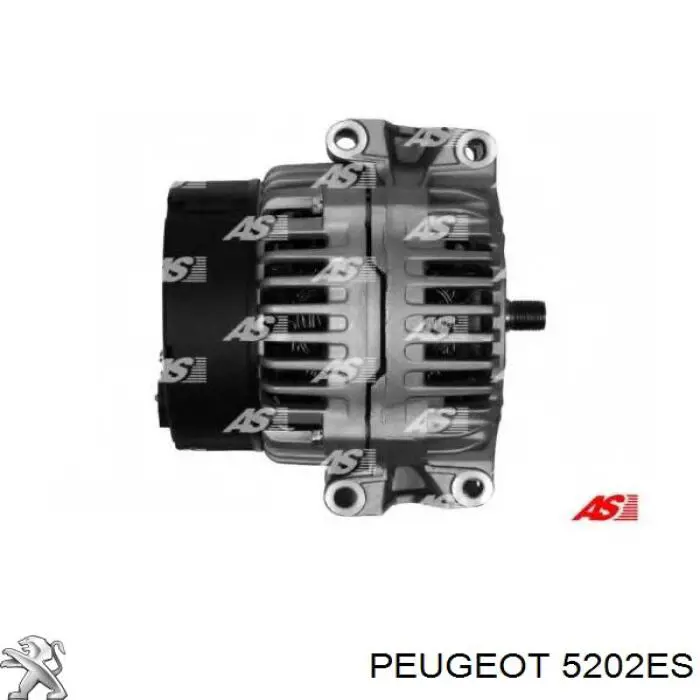Амортизатор передній, правий Peugeot/Citroen 5202ES ціна, від 37.21 USD