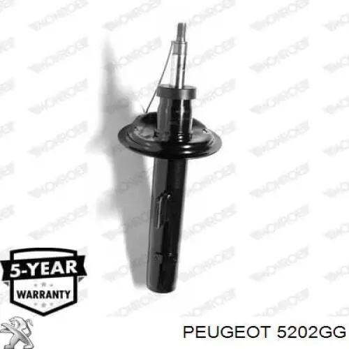 Амортизатор передньої підвіски, лівий Peugeot/Citroen 5202GG ціна, від 42.90 USD