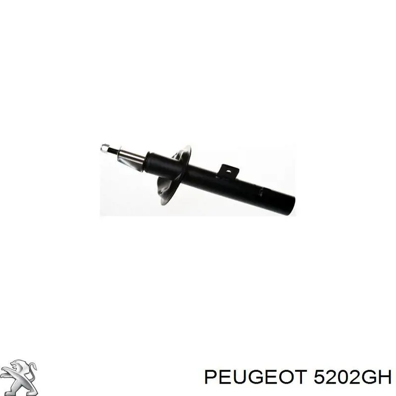 Амортизатор передній, правий Peugeot/Citroen 5202GH ціна, від 33.85 USD