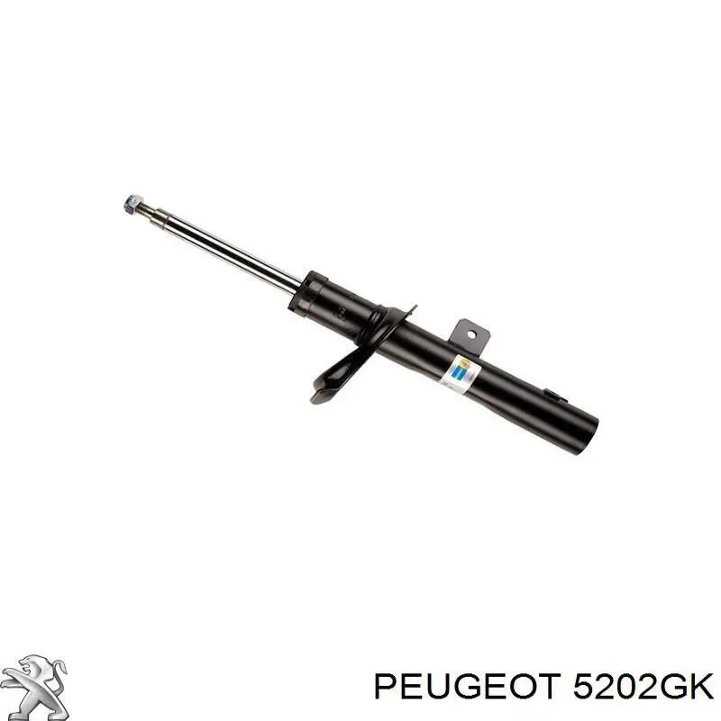 Амортизатор передній, правий Peugeot/Citroen 5202GK ціна, від 24.07 USD
