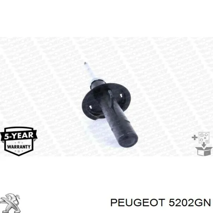 Амортизатор передньої підвіски, лівий Peugeot/Citroen 5202GN ціна, від 33.75 USD