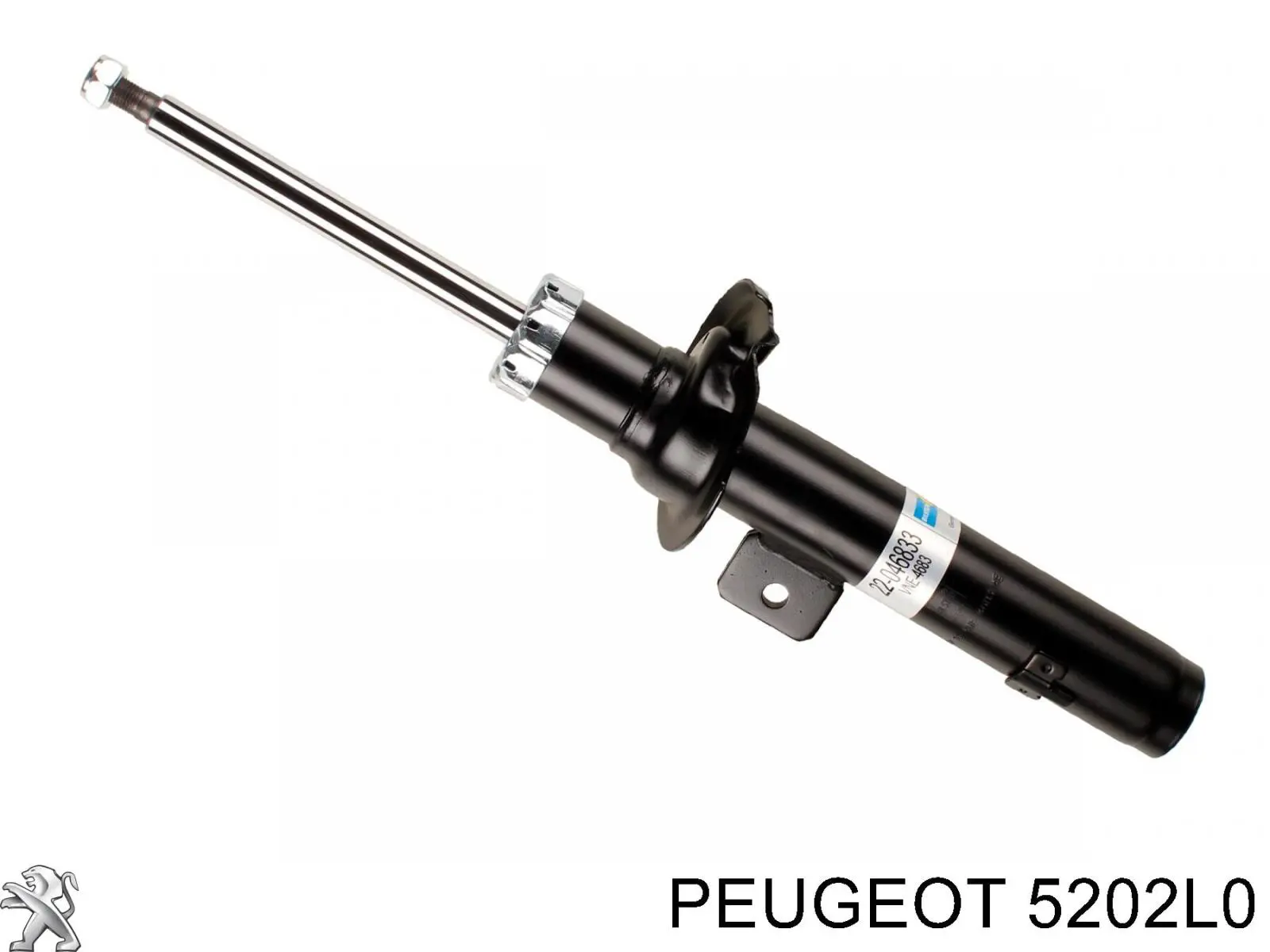 Купити 5202L0 Peugeot/Citroen Амортизатора передній лівий