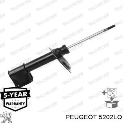 Амортизатор передньої підвіски, лівий Peugeot/Citroen 5202LQ ціна, від 43.18 USD