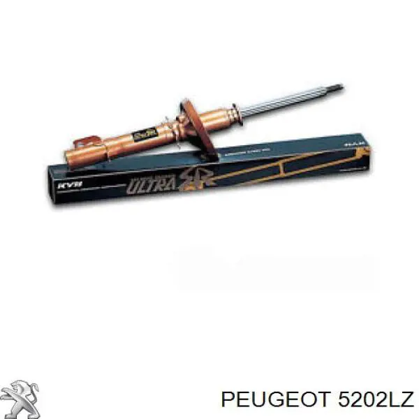 Амортизатор передньої підвіски, лівий Peugeot/Citroen 5202LZ ціна, від 36.55 USD