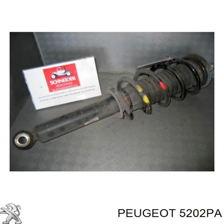 Стойка амортизатора передняя Peugeot/Citroen 5202PA ціна, від 33.00 USD