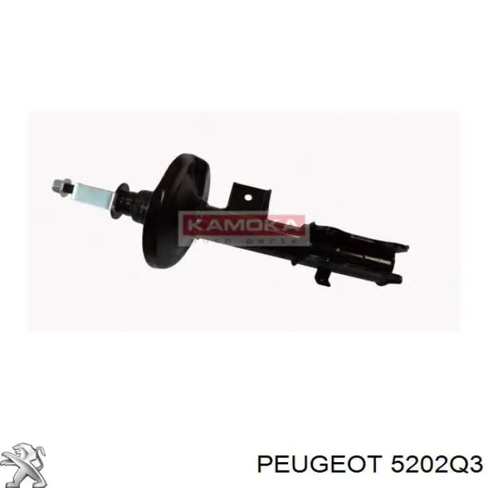Амортизатор передній, правий Peugeot/Citroen 5202Q3 ціна, від 35.01 USD