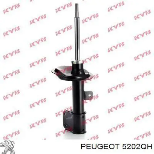 Купити 5202QH Peugeot/Citroen Амортизатор передній, правий
