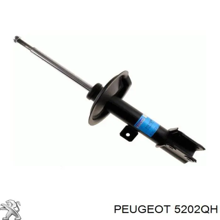 Амортизатор передній, правий Peugeot/Citroen 5202QH ціна, від 39.23 USD