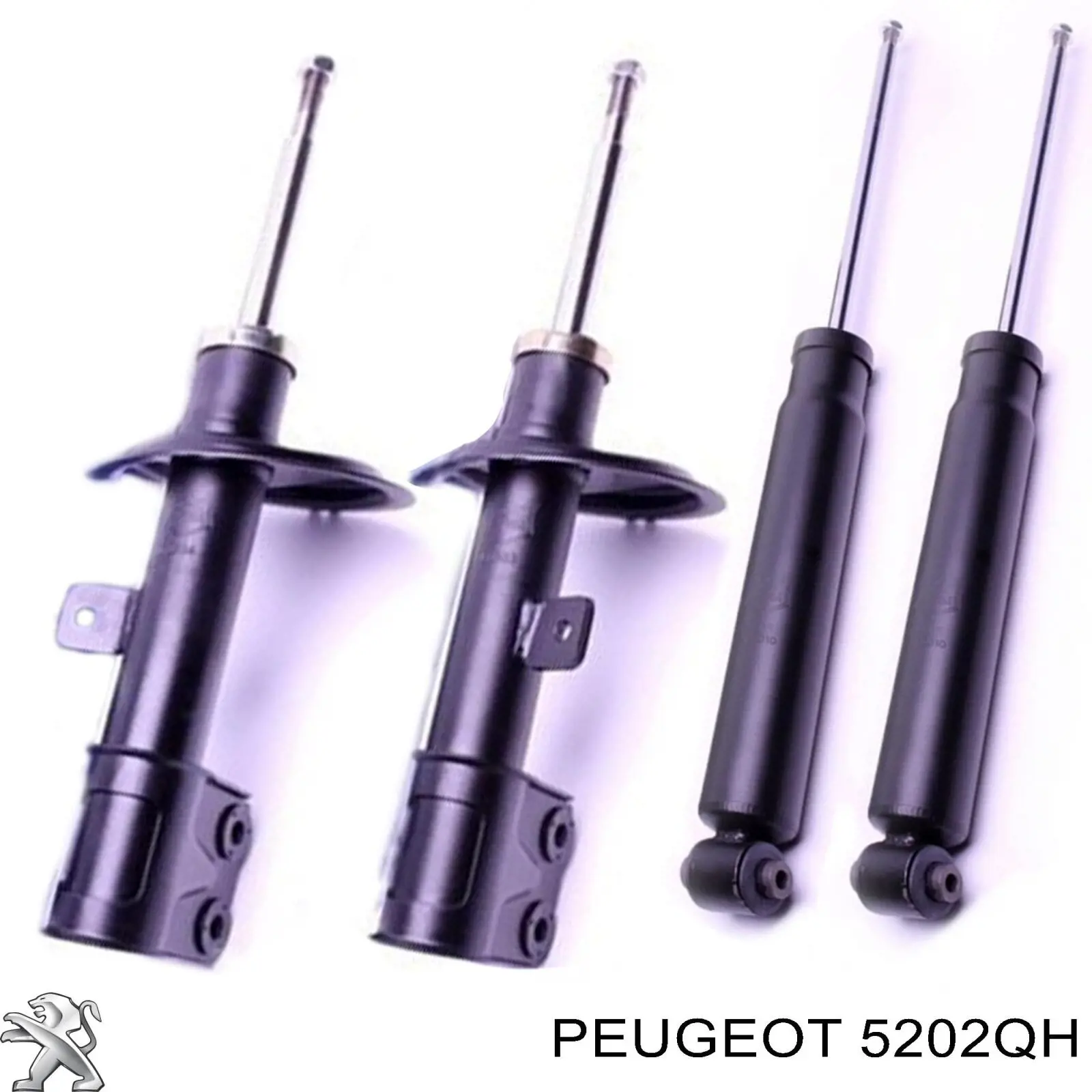 Стійка передня права Peugeot/Citroen 5202QH